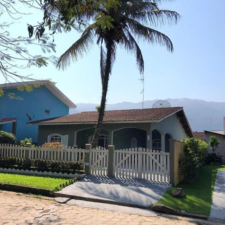 Casa Em Cond. Fechado Praia Mococa - Caraguatatuba Mar Verde Esterno foto