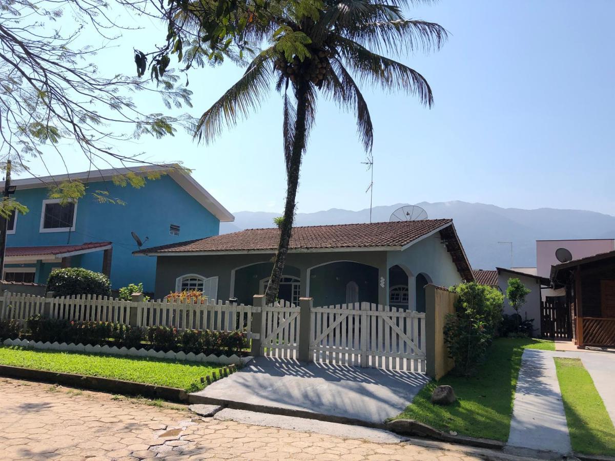 Casa Em Cond. Fechado Praia Mococa - Caraguatatuba Mar Verde Esterno foto