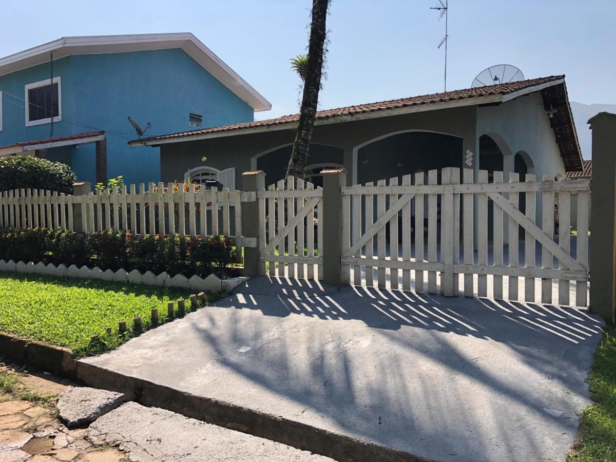 Casa Em Cond. Fechado Praia Mococa - Caraguatatuba Mar Verde Esterno foto