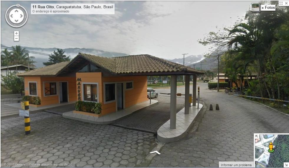 Casa Em Cond. Fechado Praia Mococa - Caraguatatuba Mar Verde Esterno foto