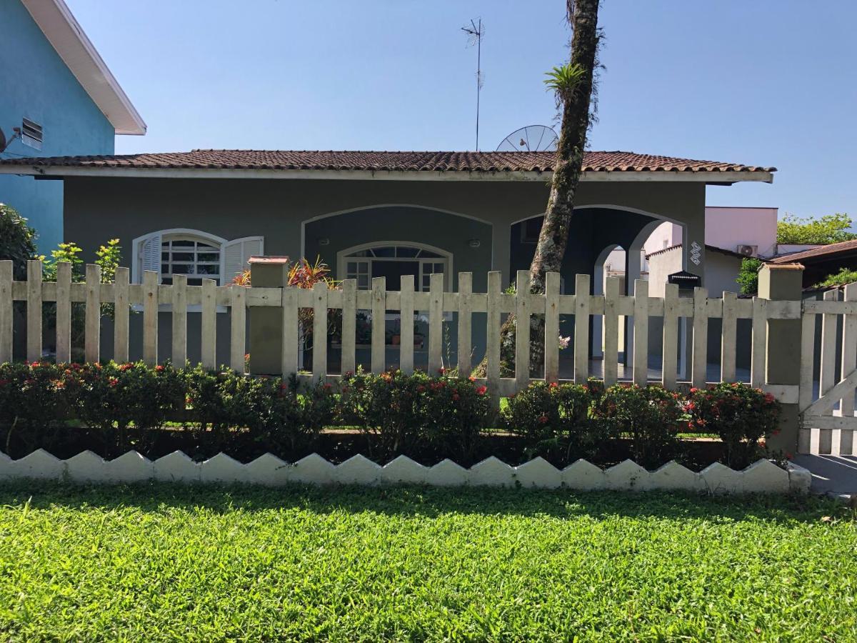 Casa Em Cond. Fechado Praia Mococa - Caraguatatuba Mar Verde Esterno foto