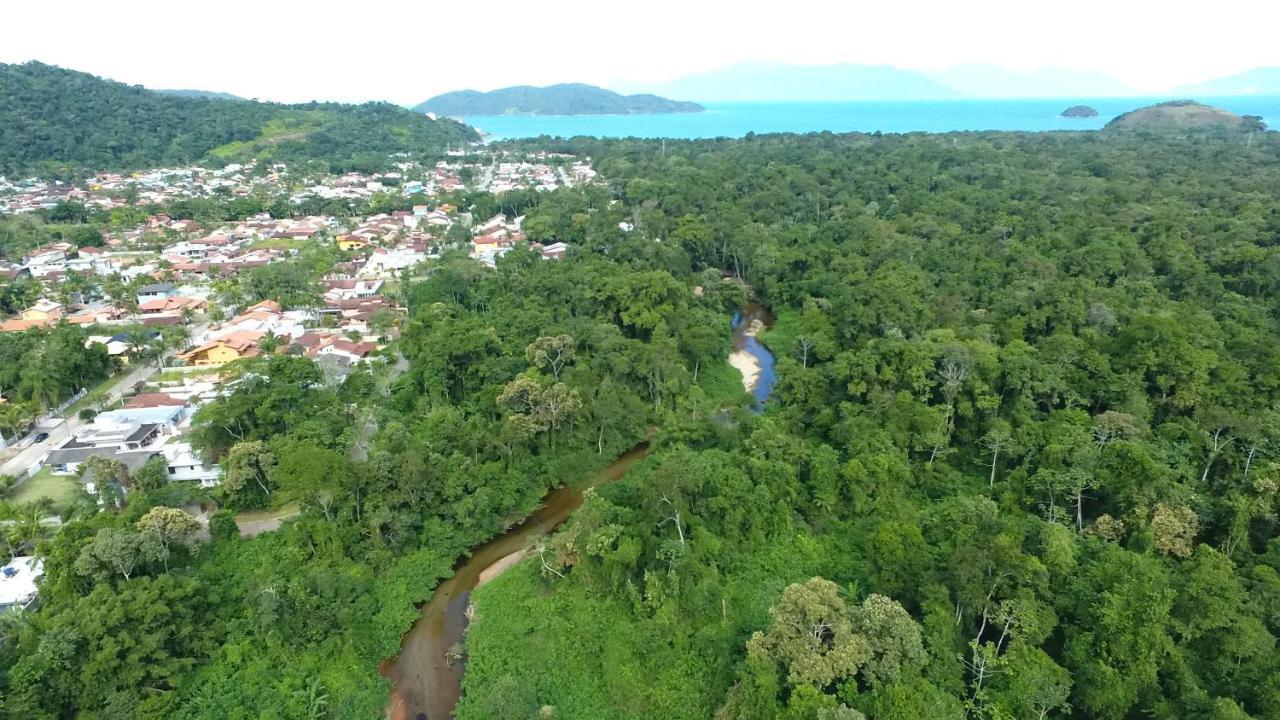Casa Em Cond. Fechado Praia Mococa - Caraguatatuba Mar Verde Esterno foto