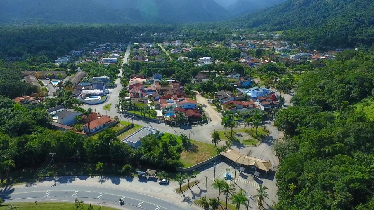 Casa Em Cond. Fechado Praia Mococa - Caraguatatuba Mar Verde Esterno foto