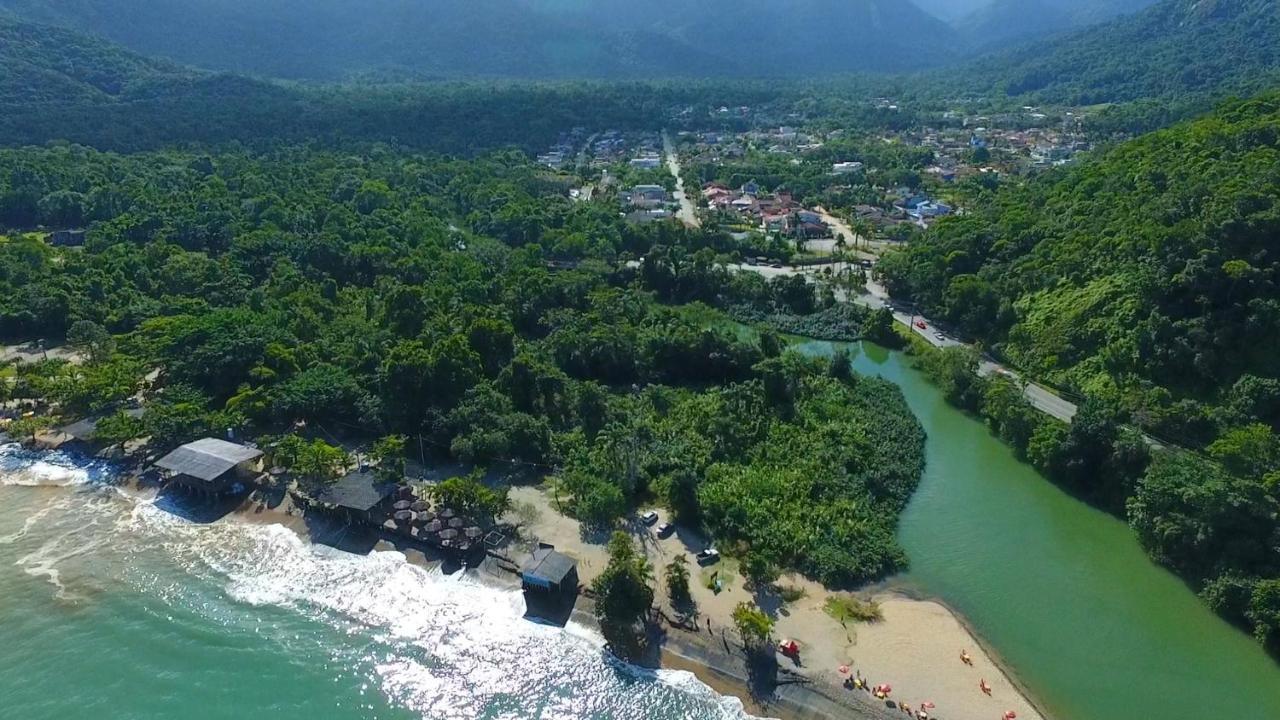 Casa Em Cond. Fechado Praia Mococa - Caraguatatuba Mar Verde Esterno foto